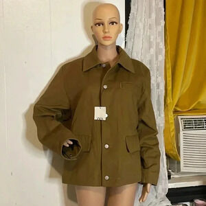 Zara pocket over shirt jacket